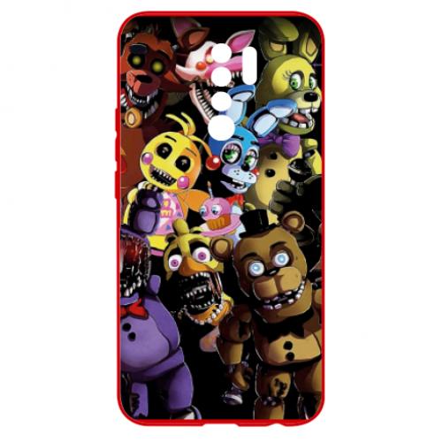 Чехол для Xiaomi Redmi 9 FNAF Animatronics