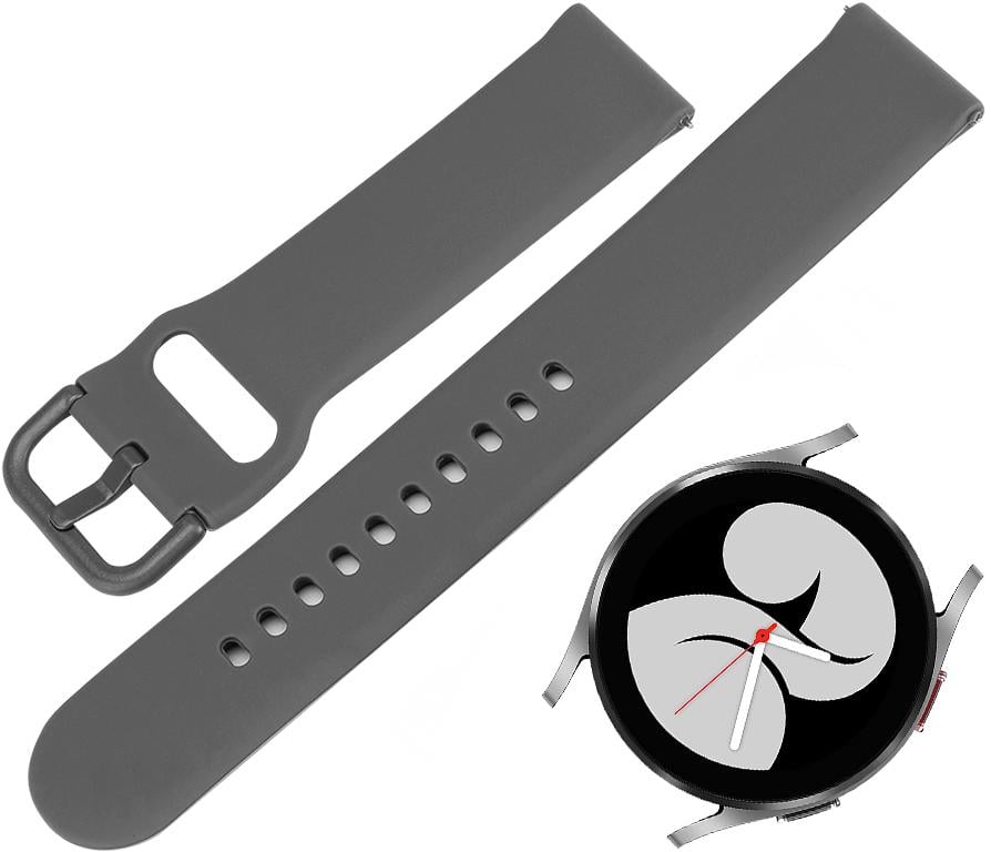 Ремешок Matte Style для Galaxy Watch 4 40 мм Grey (22935-33) - фото 2 Ремешок Matte Style для Galaxy Watch 4 40 мм Grey (22935-33) - фото 2