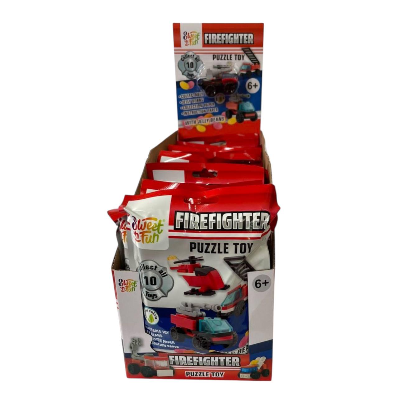 Конструктор Firefighter Puzzle Toy Пожарный с жевательными бобами 20 шт. (00000006496) Конструктор Firefighter Puzzle Toy Пожарный с жевательными бобами 20 шт. (00000006496)