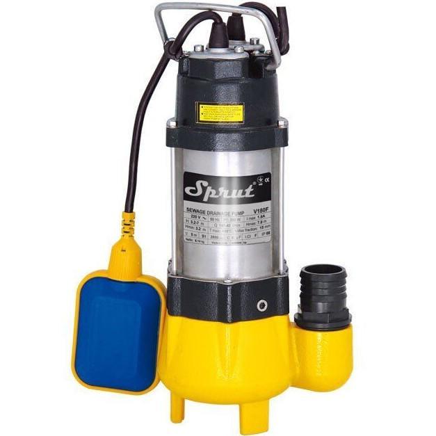 Насос дренажно-фекальный Sprut V180F 350 Вт