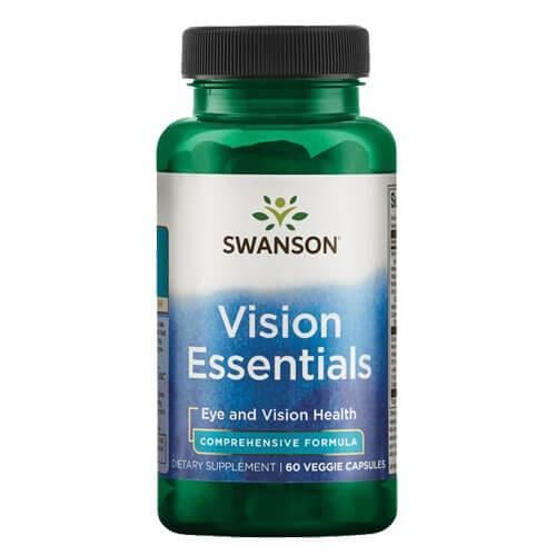 Лютеин Swanson Vision Essentials 60 veg caps (SWC097)
