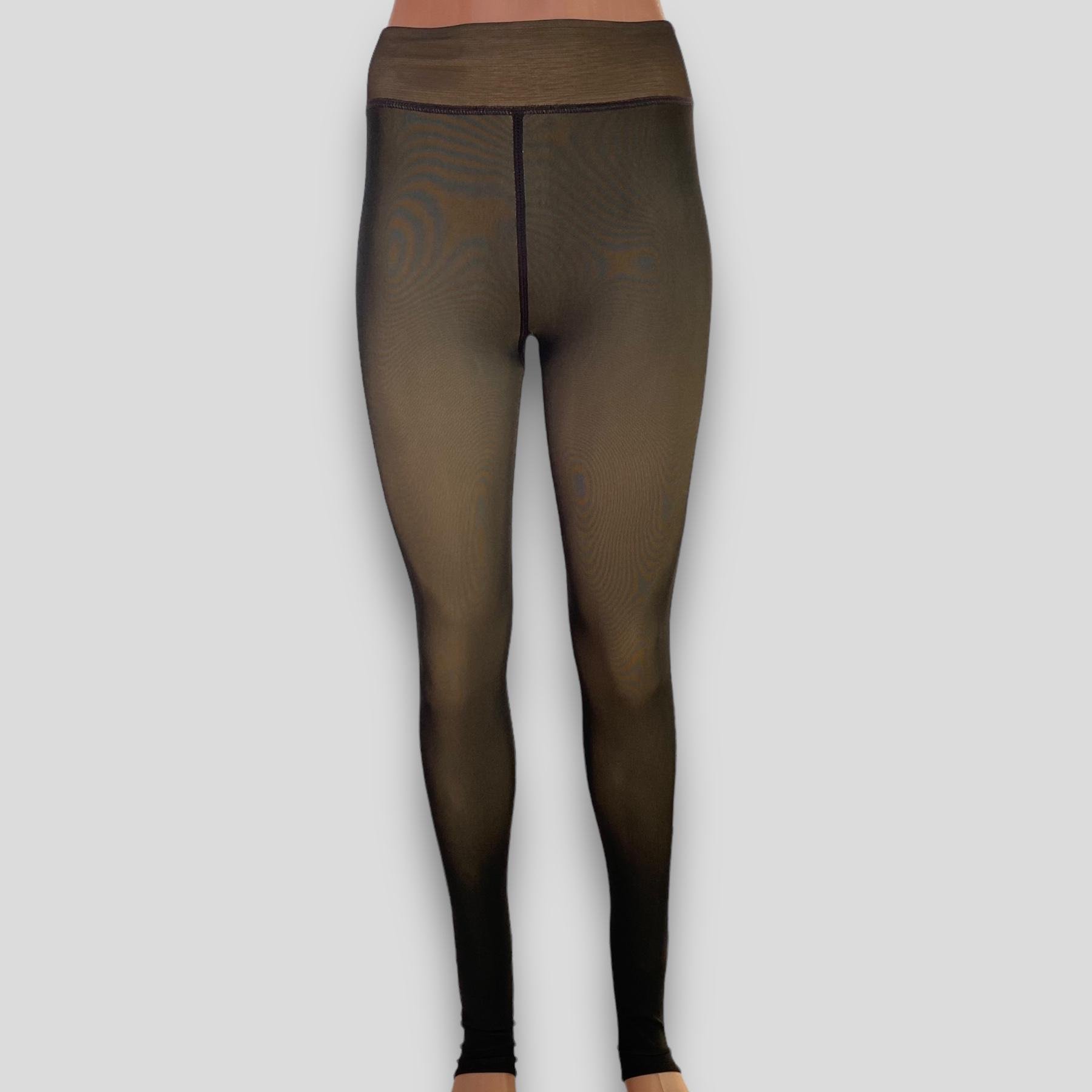 Лосины женские ШУГУАН с эффектом капрона 4XL Черный (F010) - фото 6 Лосины женские ШУГУАН с эффектом капрона 4XL Черный (F010) - фото 6