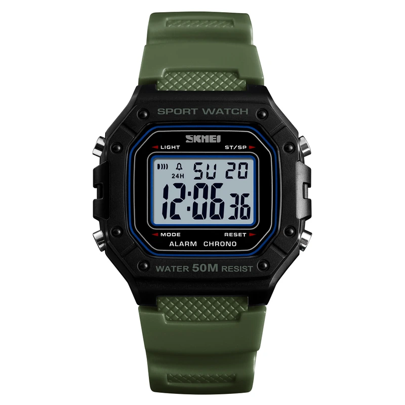 Наручний годинник Skmei 1496AG Army Green