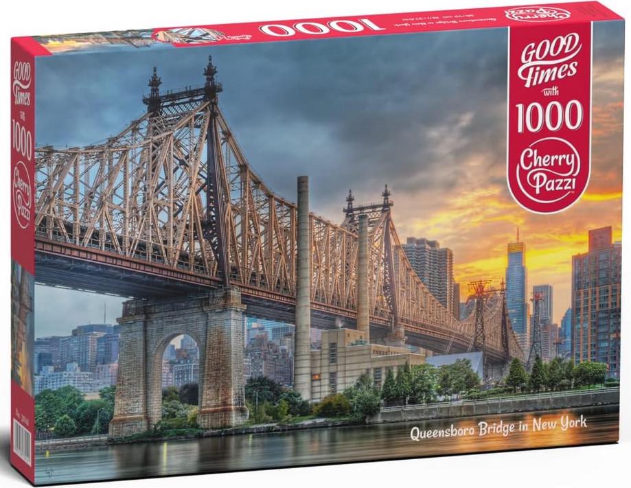 Пазл CherryPazzi Мост Квинсборо в Нью Йорке 1000 эл.