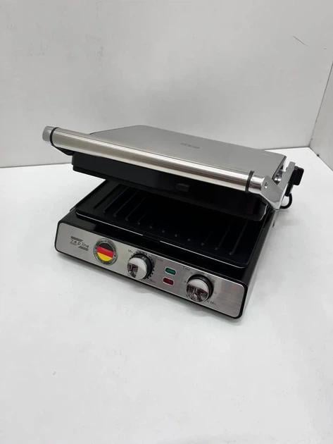 Прес-гриль контактний притискний Zepline ZP-810 3в1 з насадками для гриля та вафель та таймером 3500W ( ZP-810) - фото 5 Прес-гриль контактний притискний Zepline ZP-810 3в1 з насадками для гриля та вафель та таймером 3500W ( ZP-810) - фото 5