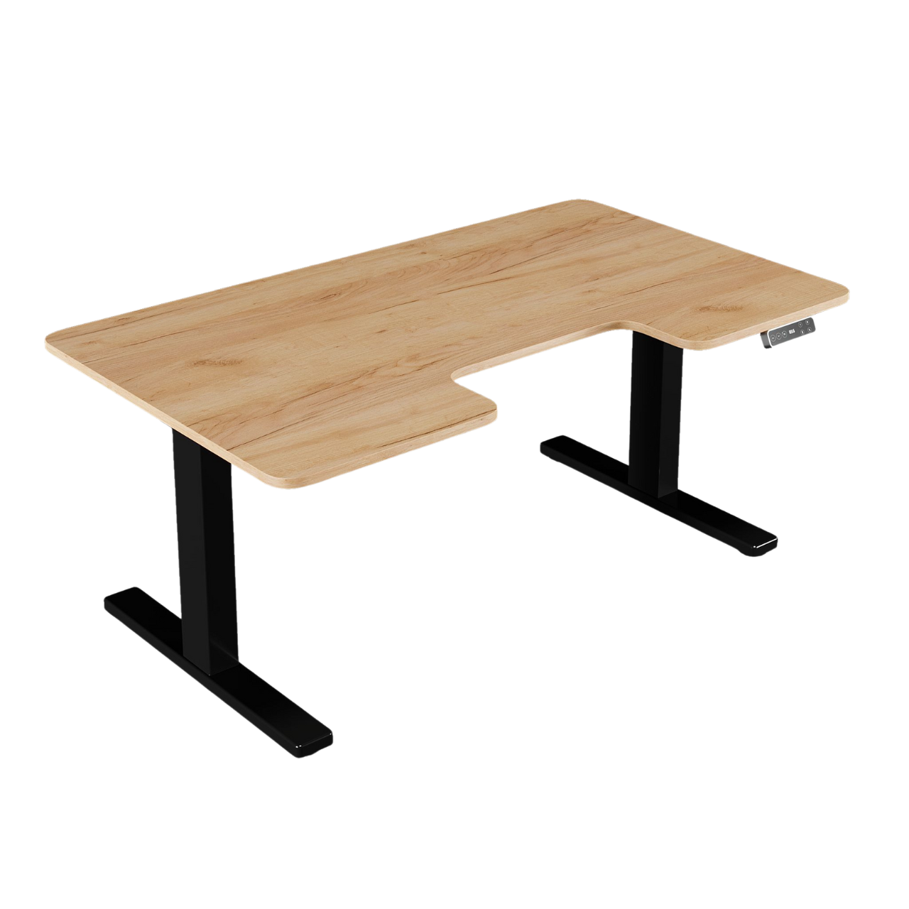 Регулируемый стол от TEHNOTABLE BestFit Pro с ДСП столешницей с эргономичным вырезом 1200x820x18 (005-19-01/010-01) - фото 2 Регулируемый стол от TEHNOTABLE BestFit Pro с ДСП столешницей с эргономичным вырезом 1200x820x18 (005-19-01/010-01) - фото 2