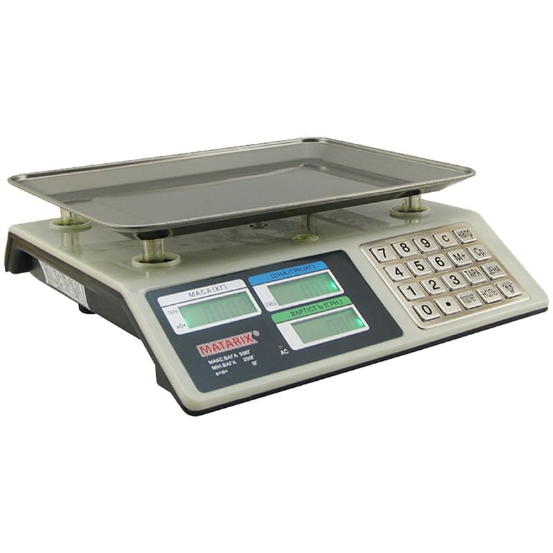 Ваги торговельні Matarix MX-414 електронні 50 кг (tf7268) Ваги торговельні Matarix MX-414 електронні 50 кг (tf7268)
