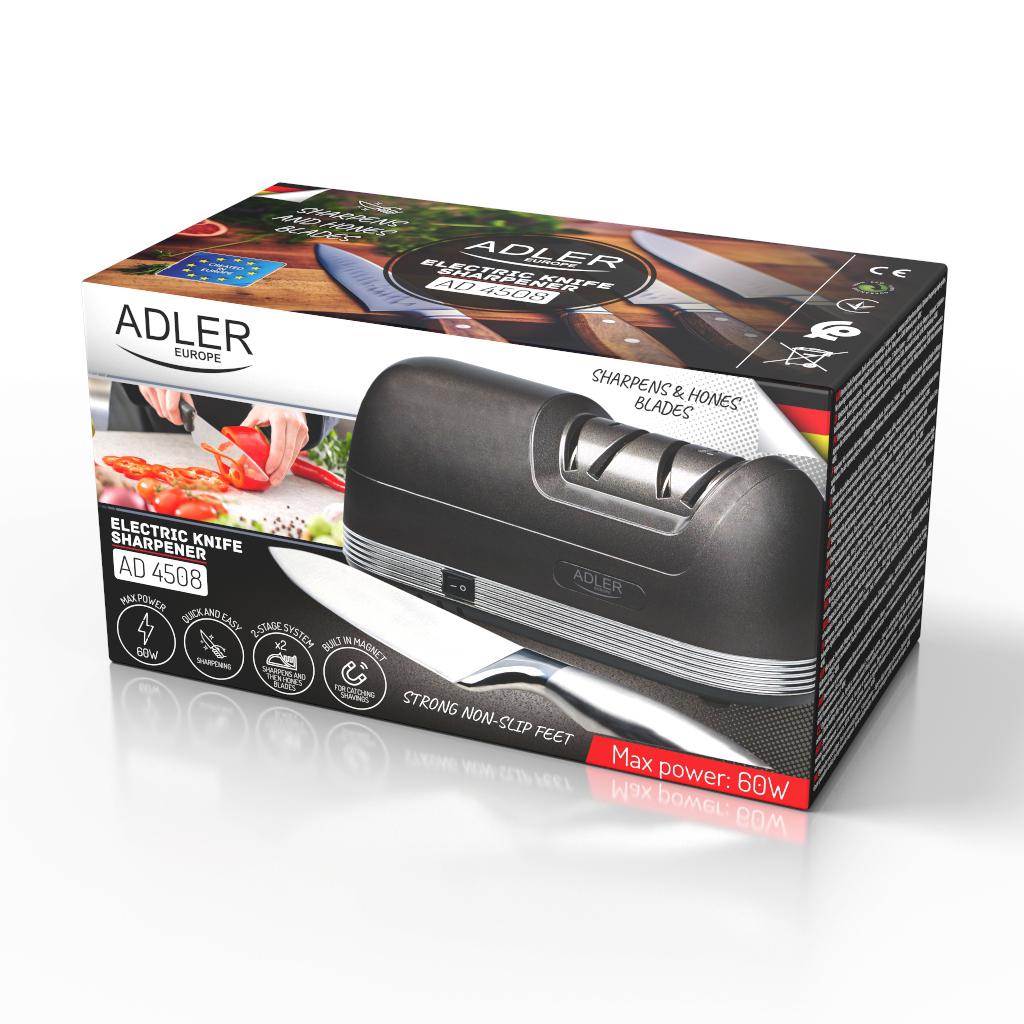 Точилка Adler AD 4508 электрическая для ножей - фото 14 Точилка Adler AD 4508 электрическая для ножей - фото 14