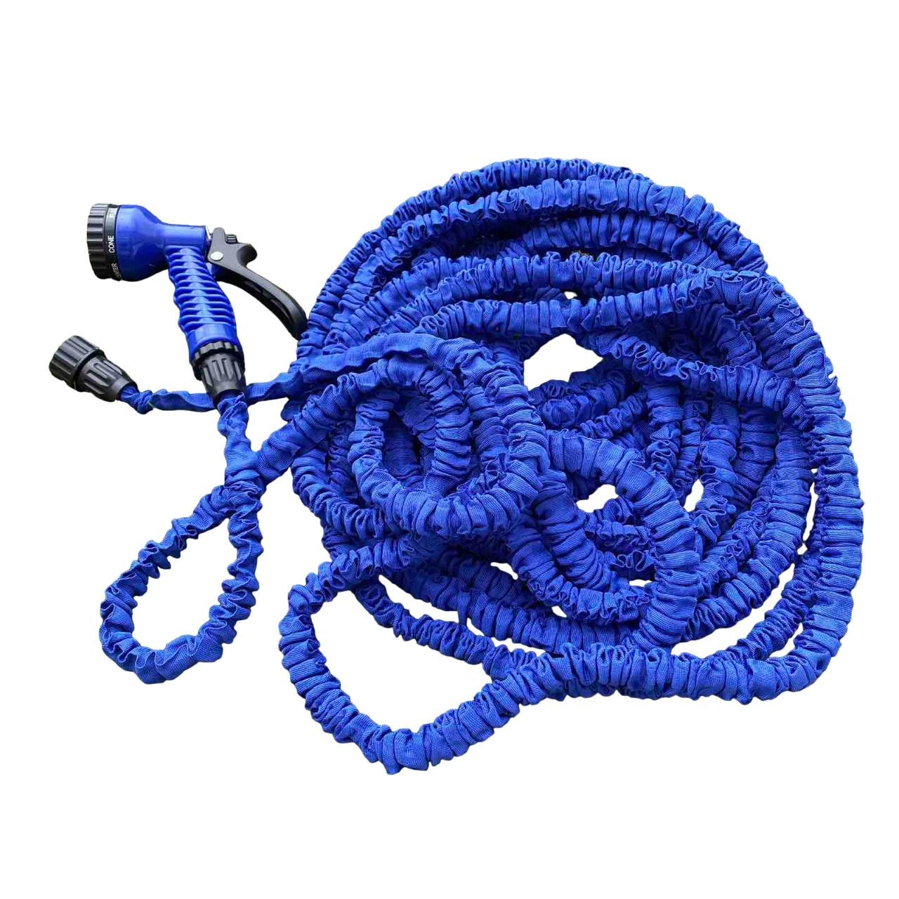 Шланг для полива садовый Magic Hose 200 FT 60 м Синий (2238234350)