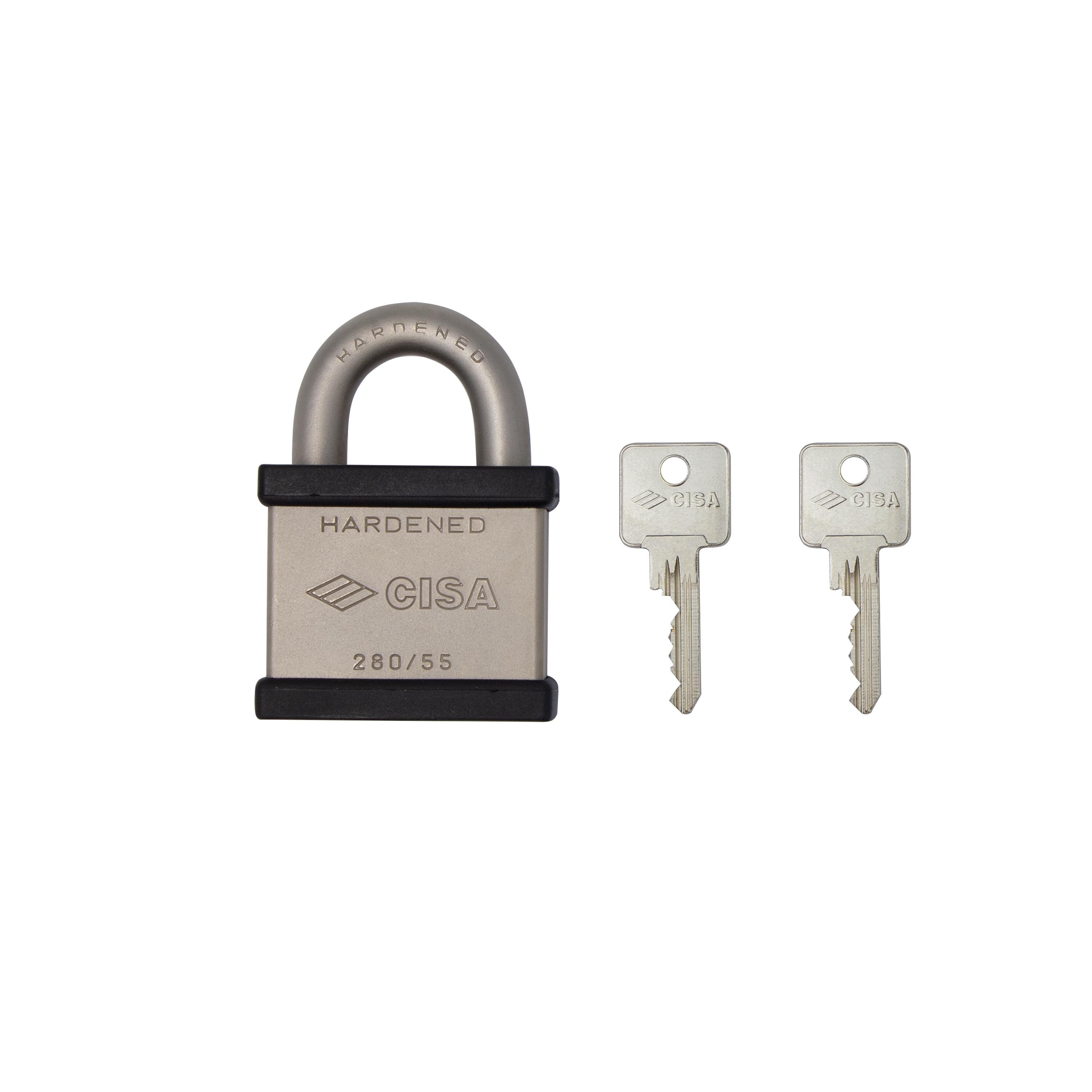 Замок навесной Cisa 28050.55 2 ключа - фото 6 Замок навесной Cisa 28050.55 2 ключа - фото 6