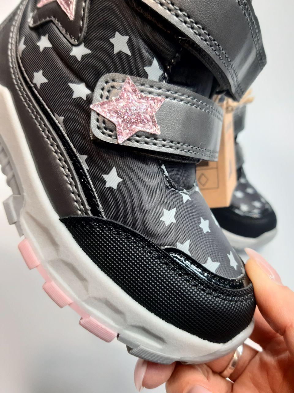 Ботинки для девочки American Club р. 30 19,5 Серый (200 ES grey) - фото 6 Ботинки для девочки American Club р. 30 19,5 Серый (200 ES grey) - фото 6