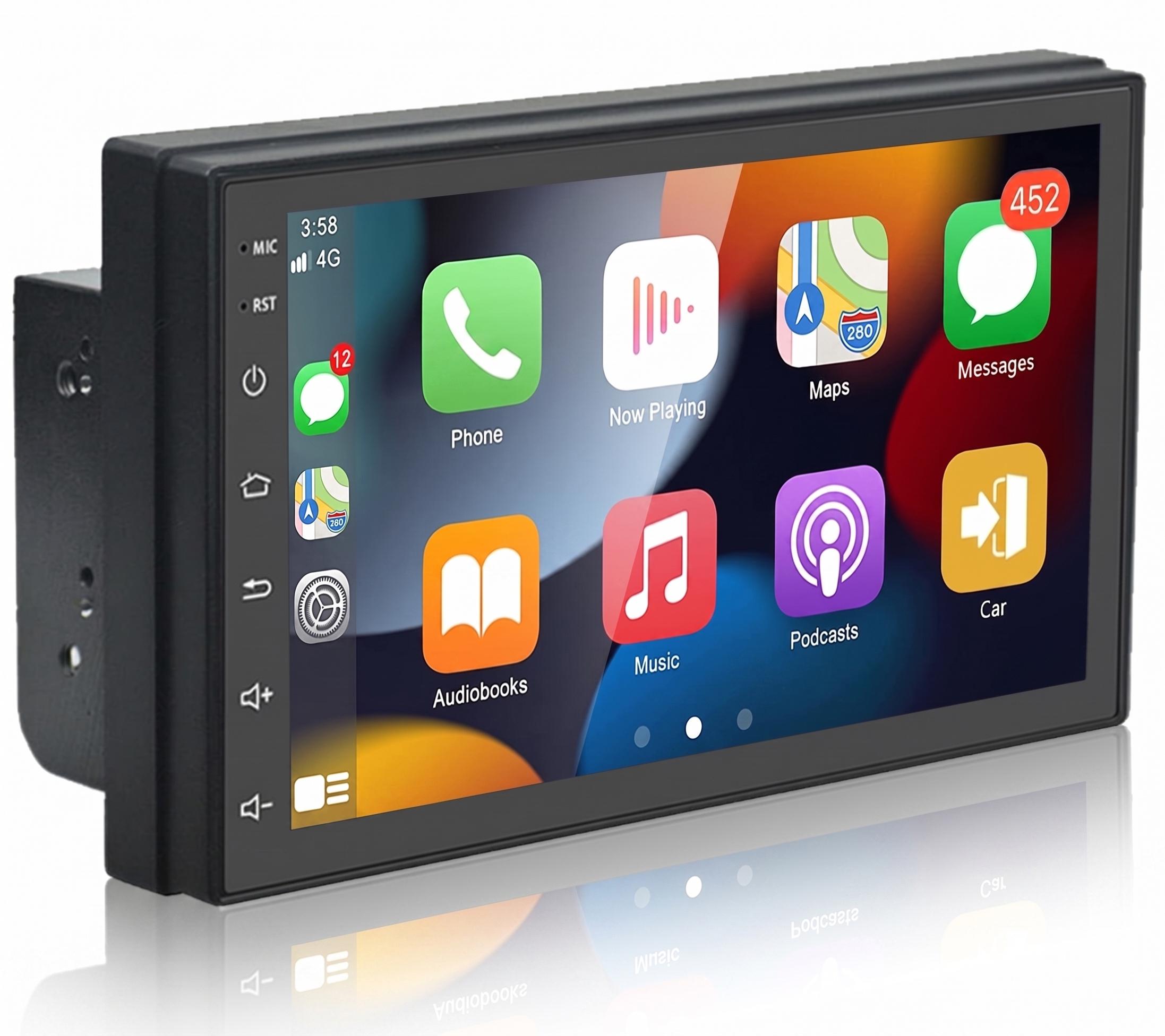 Автомагнитола Podofo 2 DIN 2/64 ГБ Android 13 CarPlay GPS Wi-Fi Автомагнитола Podofo 2 DIN 2/64 ГБ Android 13 CarPlay GPS Wi-Fi