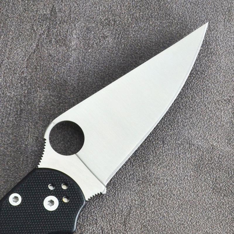 Нож Spyderco Para-Military 2 C81 Черный (24064784) - фото 2 Нож Spyderco Para-Military 2 C81 Черный (24064784) - фото 2