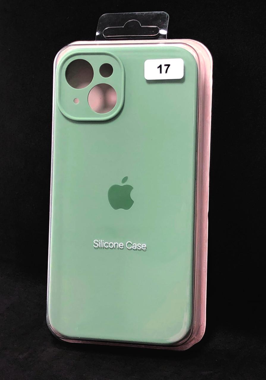 Чохол для телефону iPhone 14Plus Silicone Case FULL Camera №17 spring mint - фото 1