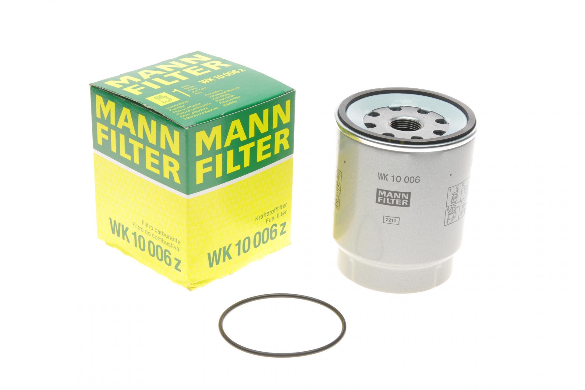 Фильтр топливный Mann-Filter для Renault Magnum DXi13/Kerax 460/500 06-/Volvo FH 400-540 10,8D/12,8D 05- (WK 10 006 Z)