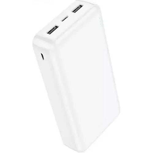 Батарея портативная Hoco J100A 20000 mAh White