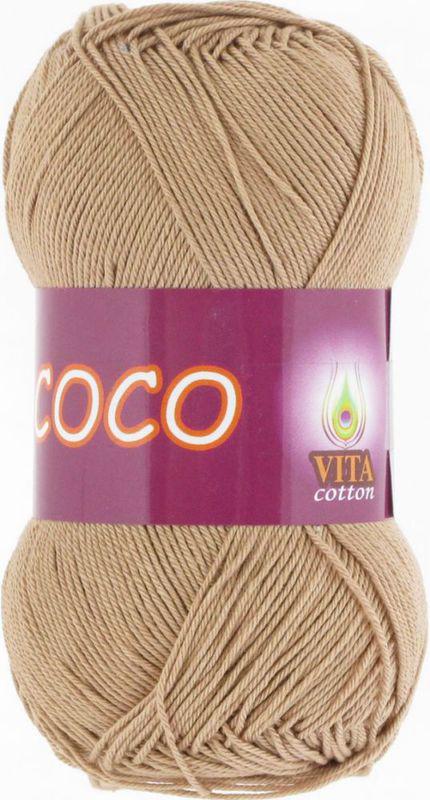 Пряжа Vita Cotton Coco 4312 бежевый (3389)