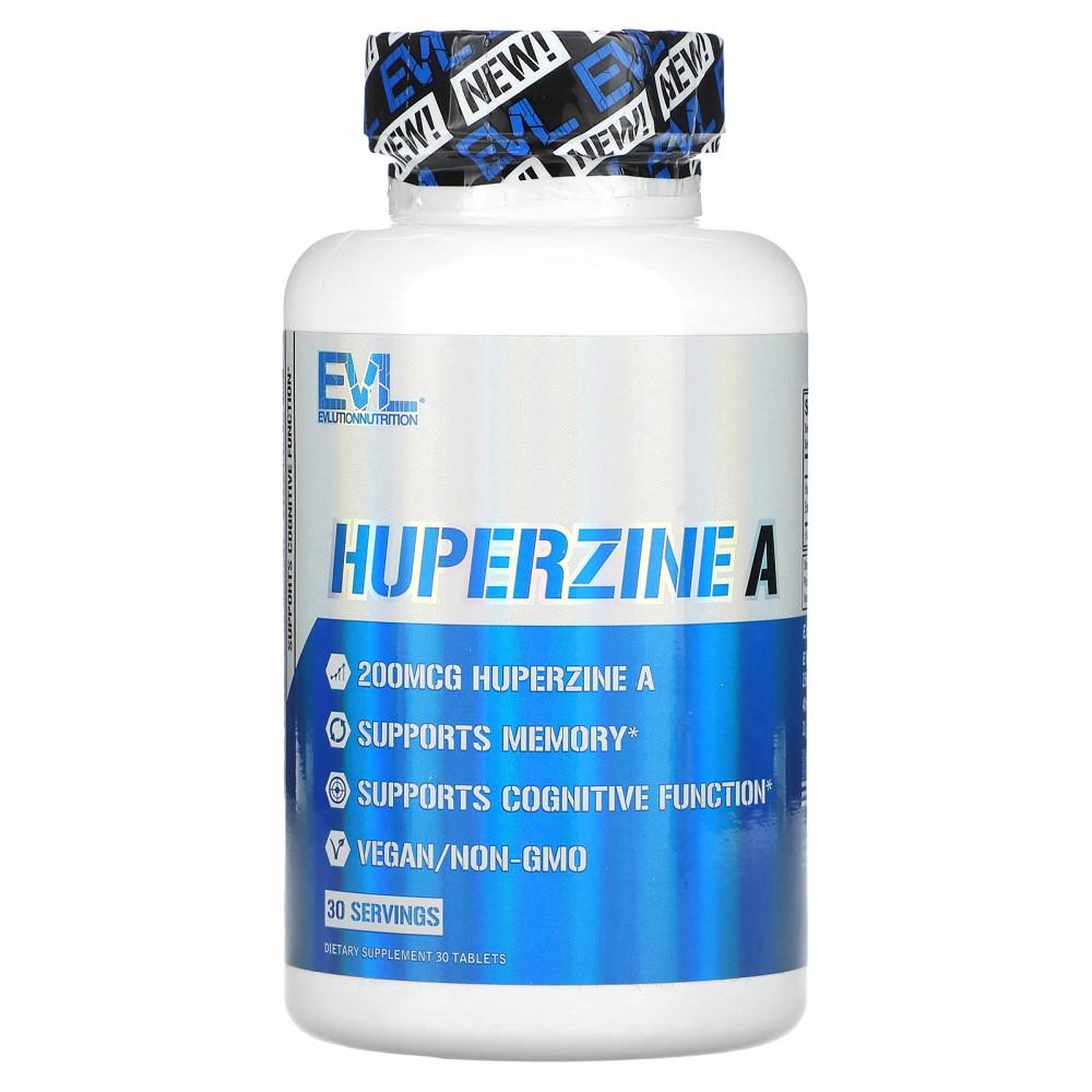 Гуперзин A Evlution Nutrition Huperzine A 200 mcg 30 таб