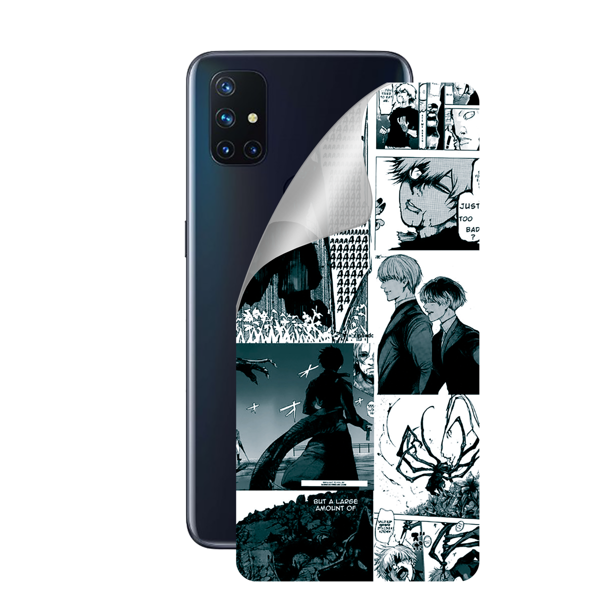 Полиуретановая пленка для OnePlus Nord N10 5G серии Print Armor