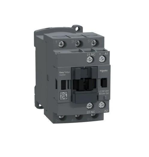 Контактор Schneider Electric Easy TeSys Contro 3P/400 В 12A НЗUк=24 В (LC1E1201BD)