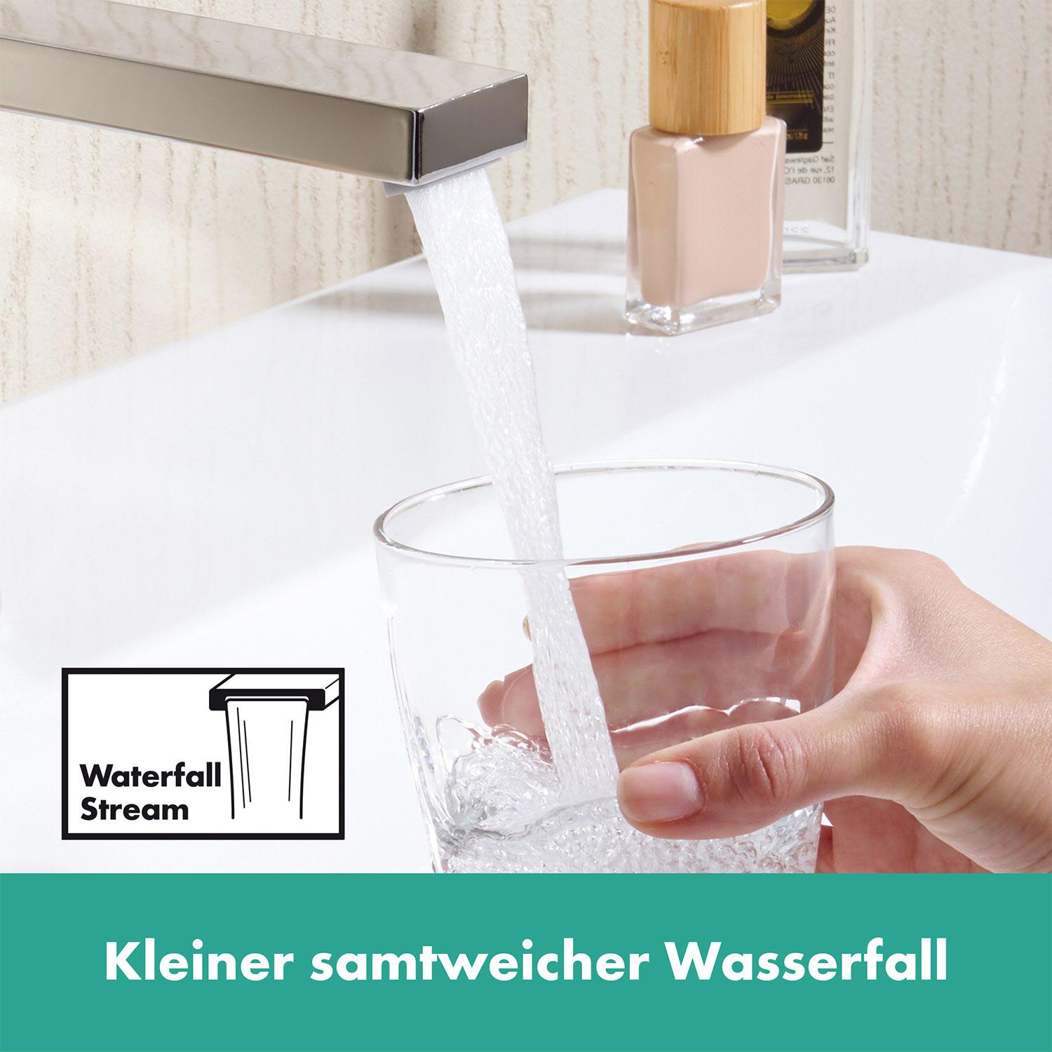 Змішувач для умивальника Hansgrohe Tecturis E EcoSmart+ 73014000 з джойстиком Хром (176391) - фото 4