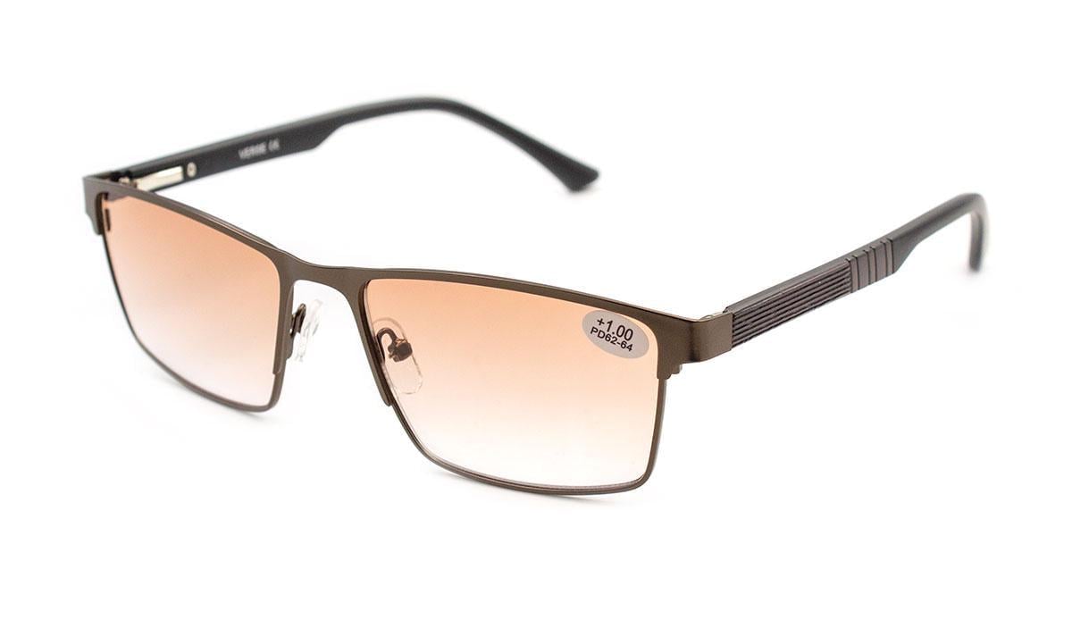 Окуляри для зору в металевій оправі Verse 24028-C2 градієнтні +3,00 (39262134)