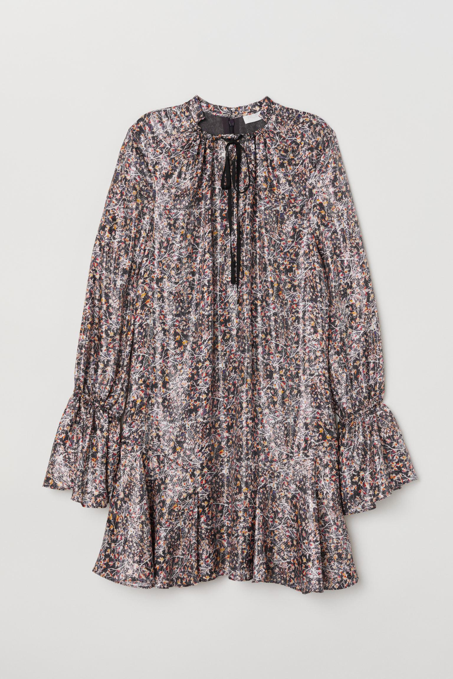 Платье шелк бленд р. 36 Комбинированный (6825808log)