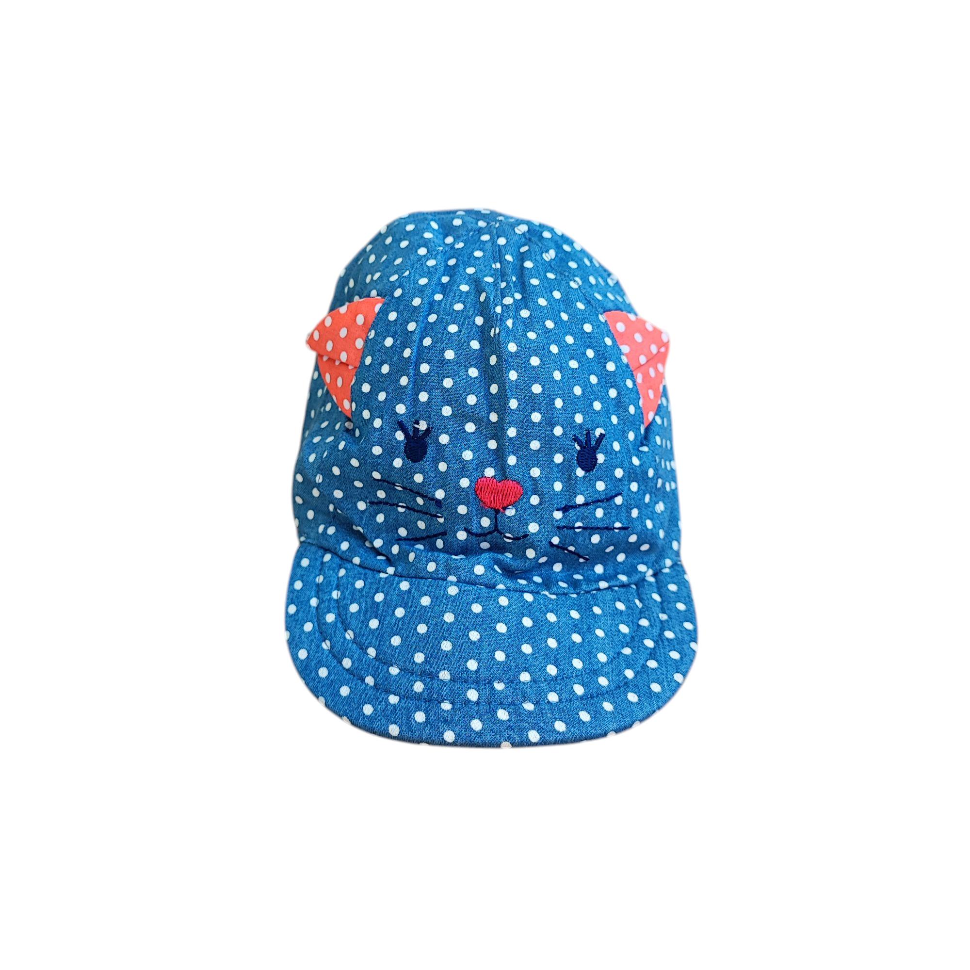 Кепка дитяча для дівчинки Chicco 35-40 см Синій (250426018) - фото 2 Кепка дитяча для дівчинки Chicco 35-40 см Синій (250426018) - фото 2