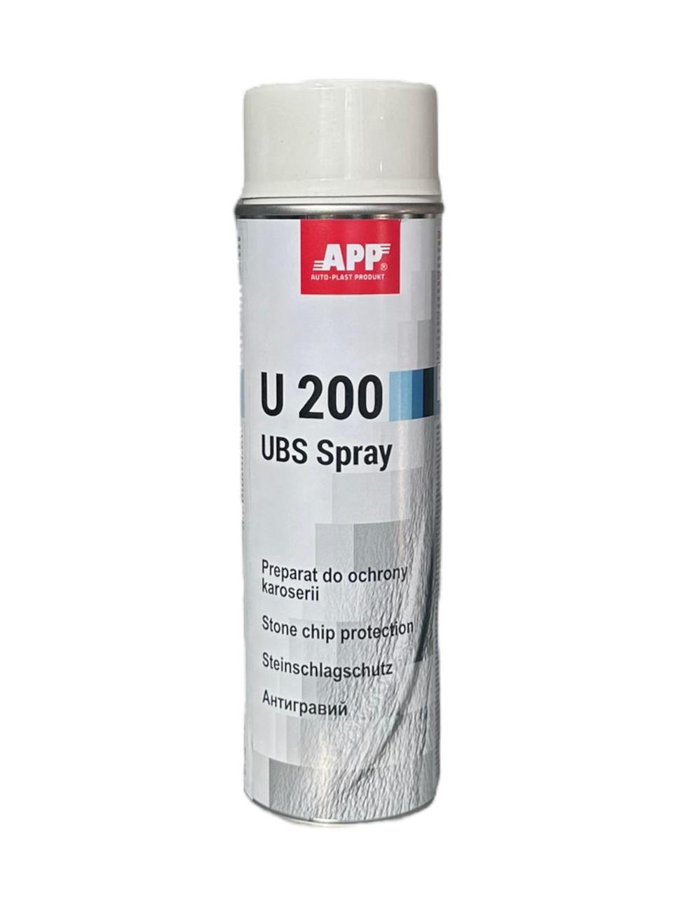 Антигравій у балончику APP U200 UBS Spray 500 мл Білий