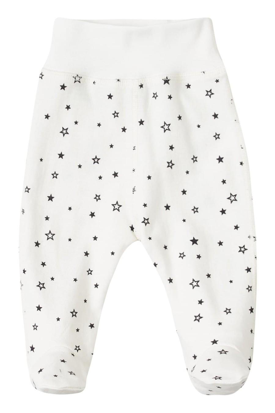 Ползунки KRAKO 56-62 см с звездочками Белый (77335)