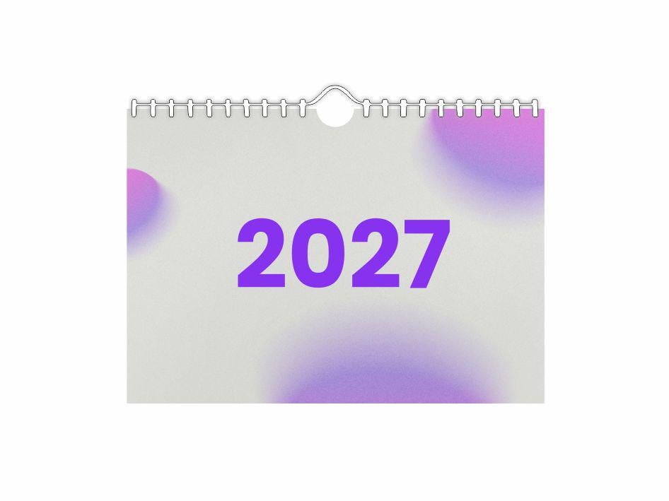 Календарь настенный Vivay А4 на 2027 год (38308559)