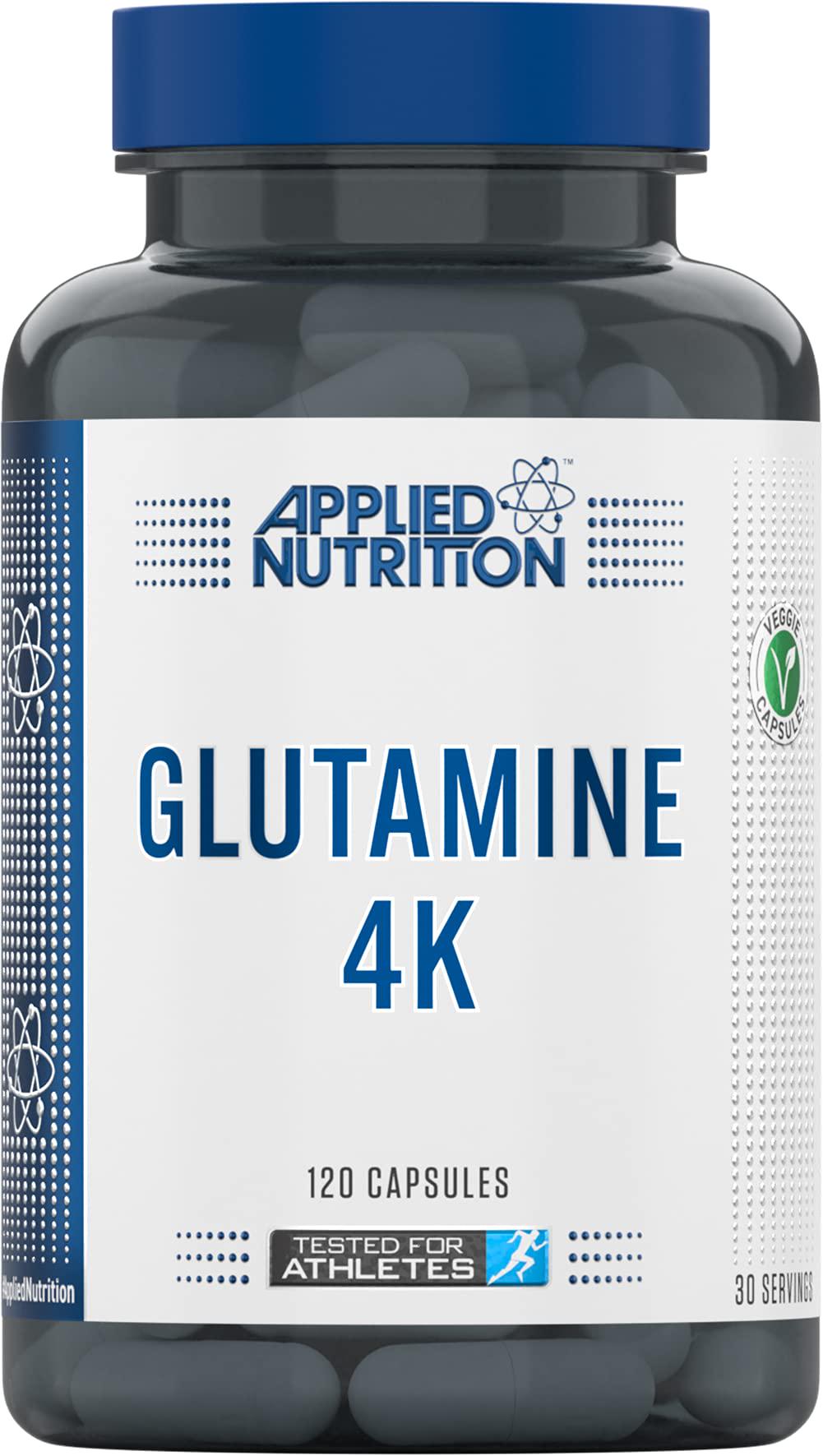 L-глутамин Applied Nutrition GLUTAMINE 4K 120 вег. кап.