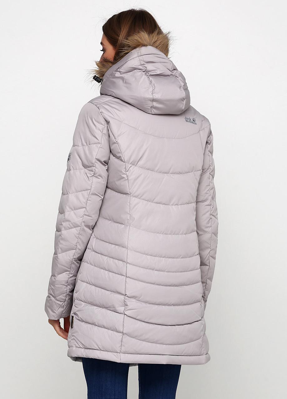 Пуховик жіночий Jack Wolfskin SELENIUM DOWN 1202901 L Grey Haze - фото 2