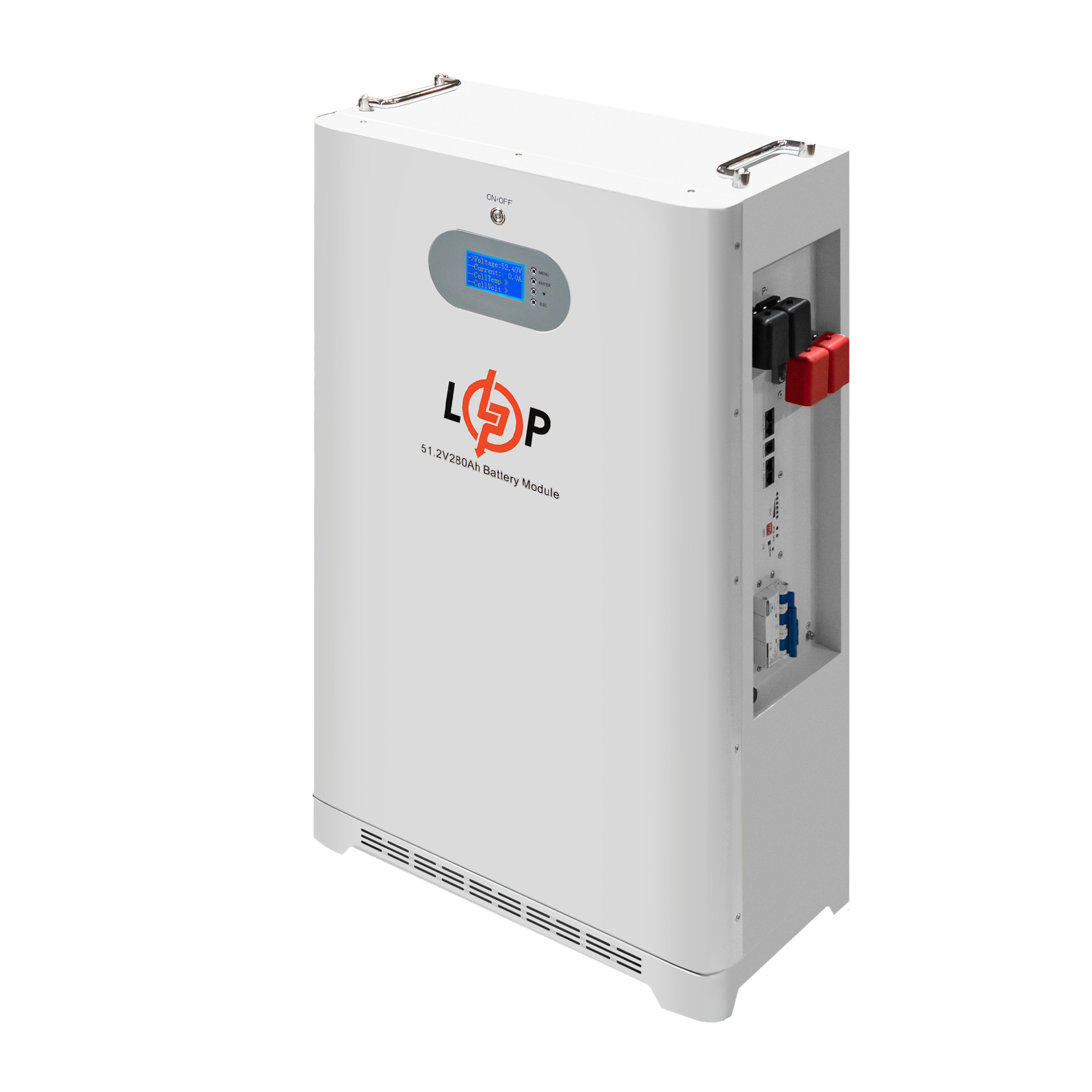 Аккумулятор LP LiFePO4 51,2V-280 Ah 14336 Wh Smart BMS 200A с LCD AB RS485/CAN - фото 3 Аккумулятор LP LiFePO4 51,2V-280 Ah 14336 Wh Smart BMS 200A с LCD AB RS485/CAN - фото 3