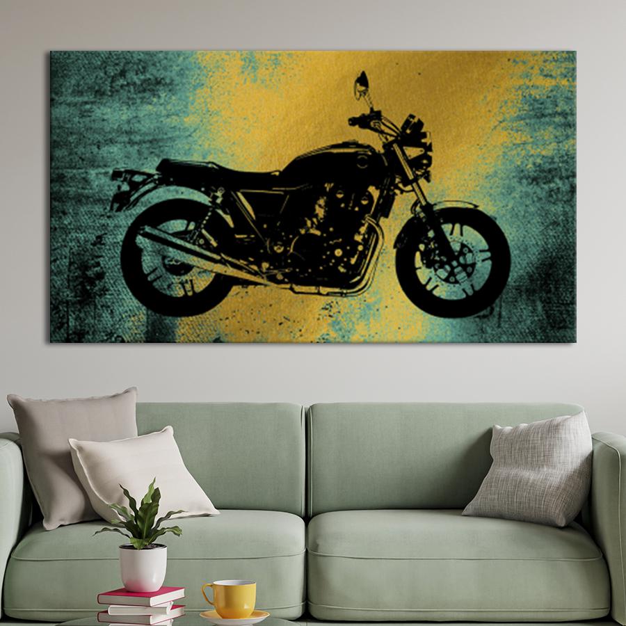 Картина для интерьера Черный 80x40 см (K0021_L)