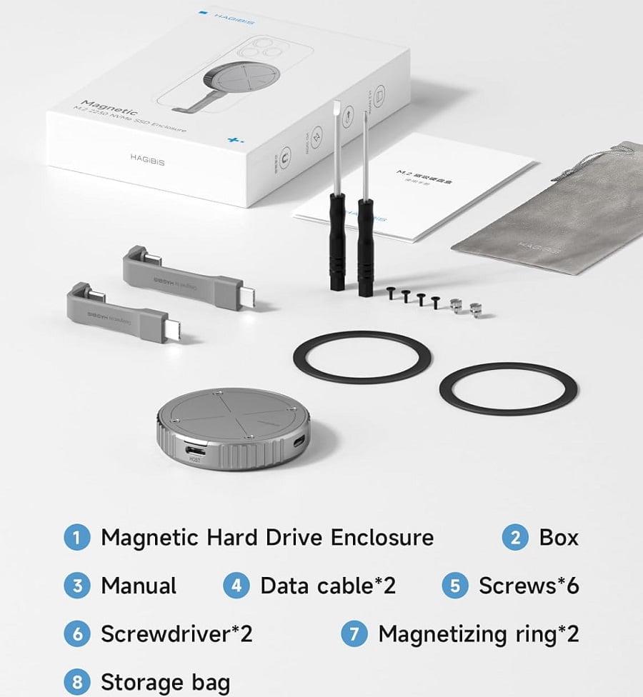 Корпус для SSD диска Hagibis MC100 - фото 11 Корпус для SSD диска Hagibis MC100 - фото 11