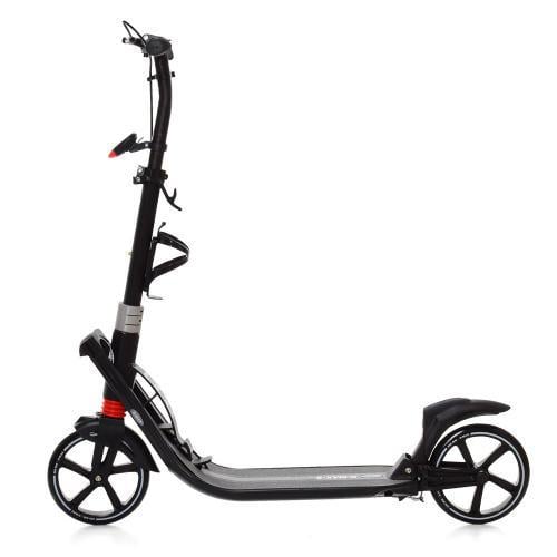 Самокат двоколісний iTrike i з ручним гальмом амортизатори та ліхтариком SR 2-015-4-B Чорний