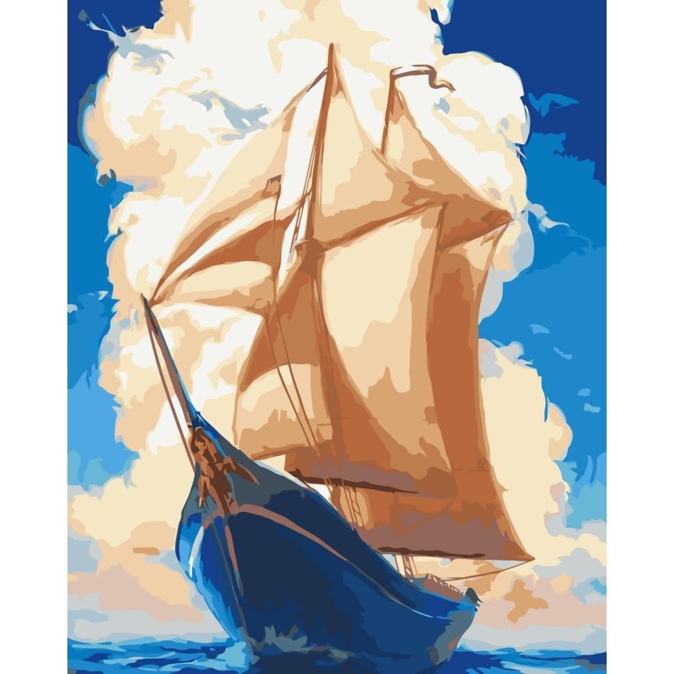 Картина по номерам ART CRAFT Прогулка по морю 40x50 см Разноцветный (PM-194-K-1858)