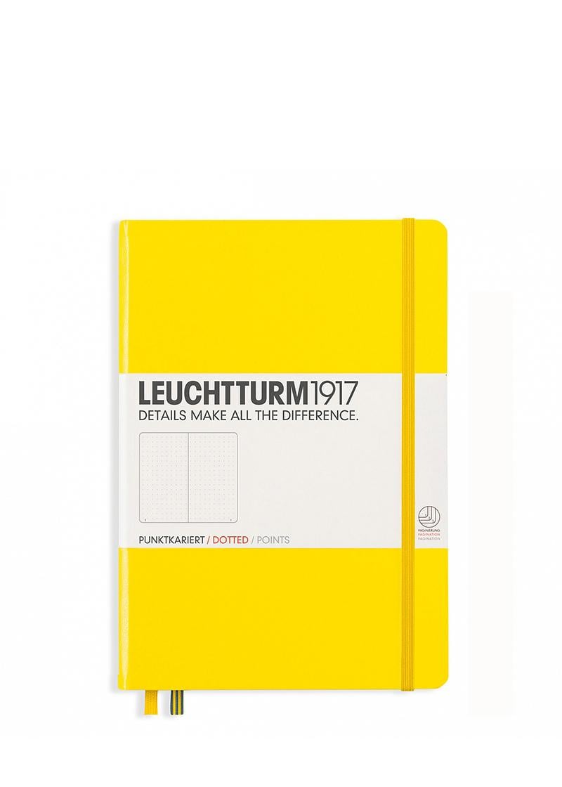 Блокнот Leuchtturm1917 середній крапка Лимонний (344800)