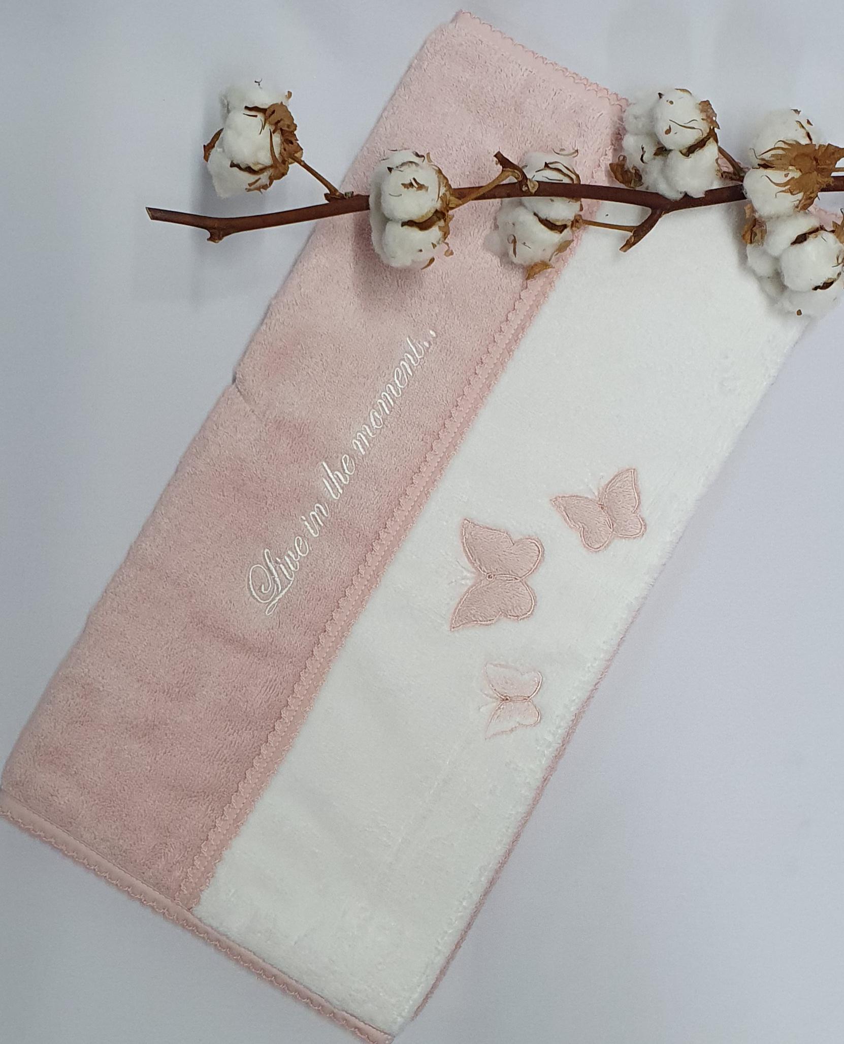 Полотенце Maison D'or Monique Butterfly 85x150 Rose Color (03MD31Cb04) - фото 1 Полотенце Maison D'or Monique Butterfly 85x150 Rose Color (03MD31Cb04) - фото 1