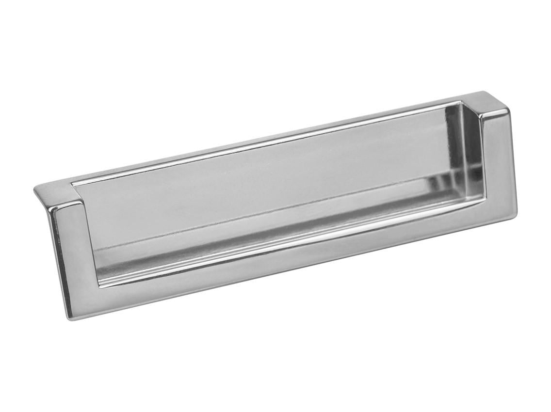 Мебельная ручка врезная Gamet UN50-0128-G0004 Хром матовый (114595)