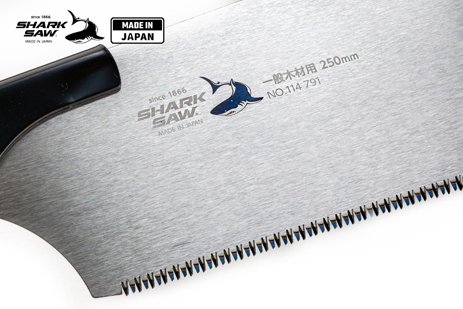 Пила по дереву Takagi Shark Saw Kataba ручная ротанговая 19 TPI 250 мм (104310) - фото 7