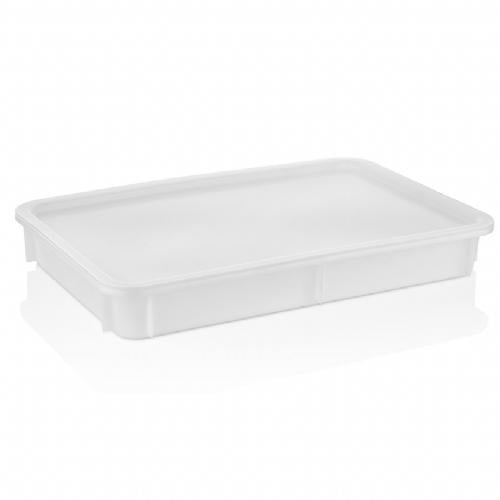 Контейнер для теста GastroPlast 600х400х75 мм из полиэтилена без крышки Белый (GPH--0075) Контейнер для теста GastroPlast 600х400х75 мм из полиэтилена без крышки Белый (GPH--0075)