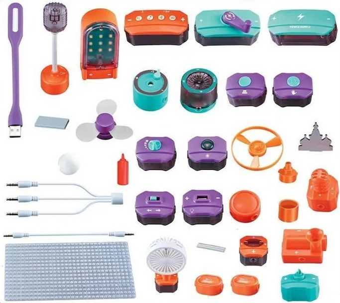 Конструктор учебный с электрическими и аудиоэлементами для детей (26760688)