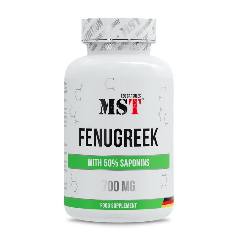Экстракт пажитника MST Fenugreek 700 mg из 50% сапонинов 120 капс.