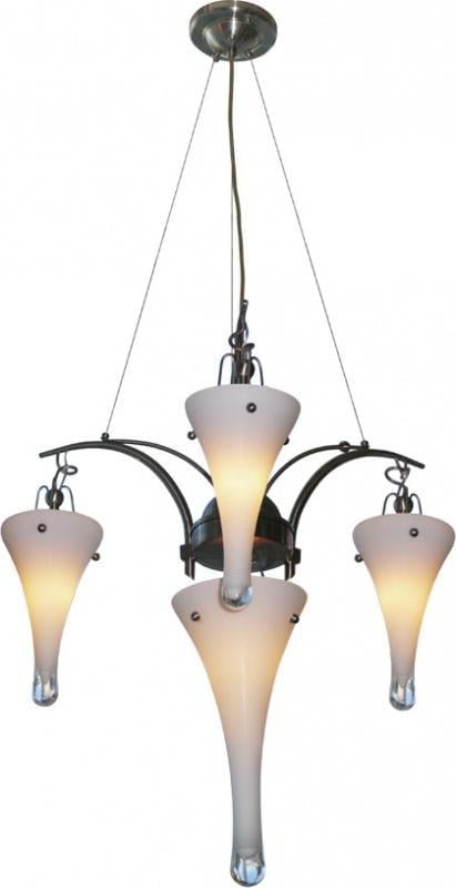 Люстра подвесная Brille BR-114S на 4 плафона