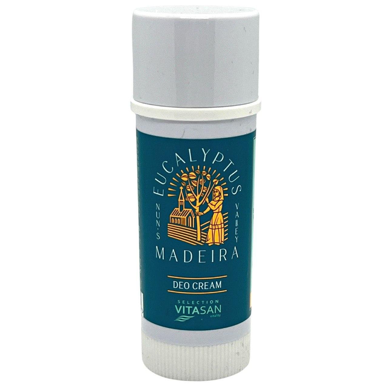 Дезодорант-крем для мужчин Vivasan Madeira Eukalyptus Deo Creme 24/7 50 мл (1684517182) - фото 1