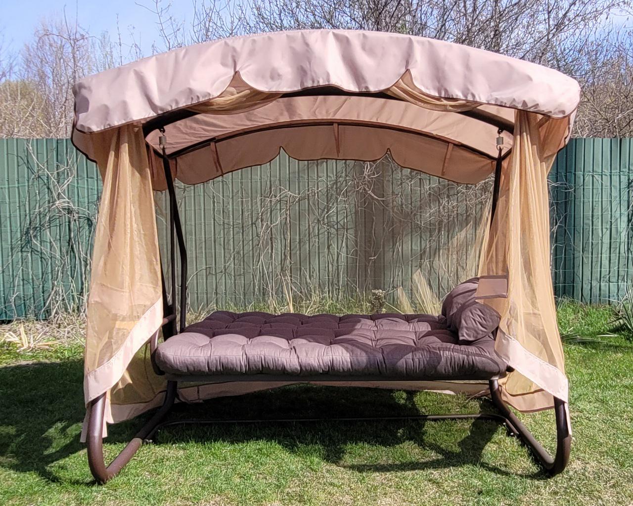 Садова гойдалка GreenGard "Камалія Air" (Арт.078) - фото 3 Садова гойдалка GreenGard "Камалія Air" (Арт.078) - фото 3