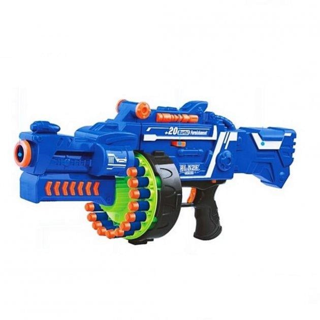 Пулемет бластер Blaze Storm на мягких шарах (7050)