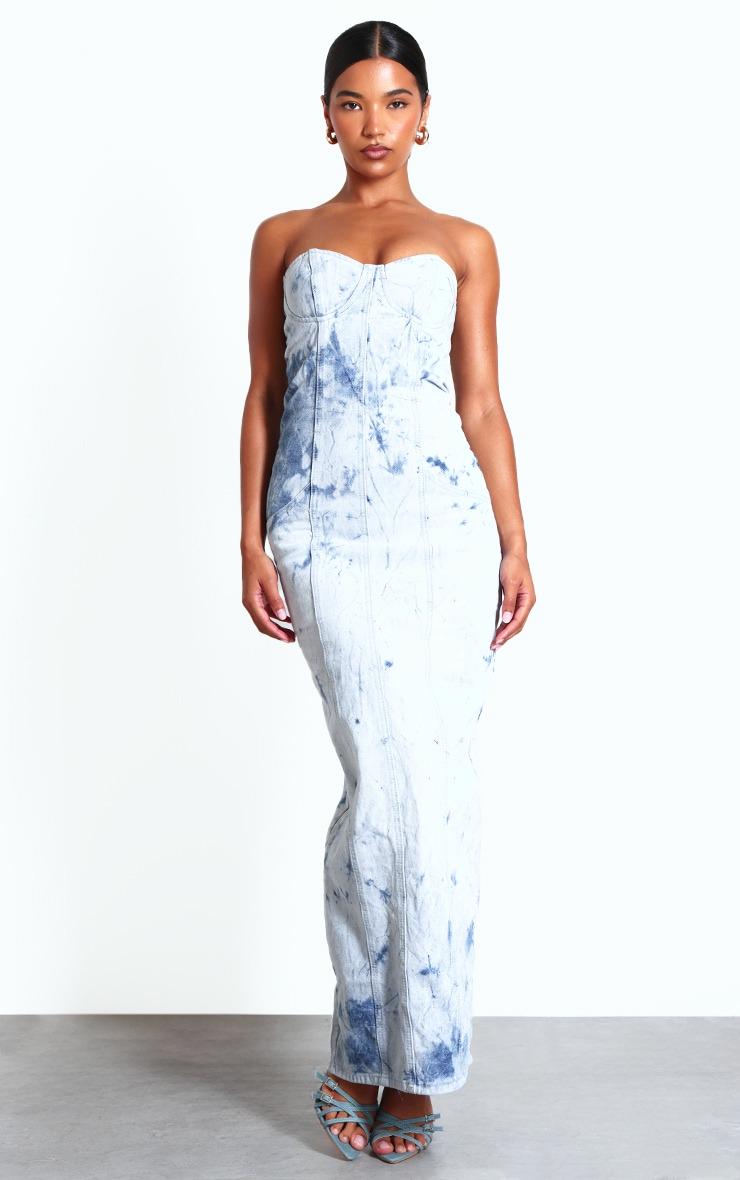 Платье Pretty Little Thing CNI1578 р. 40 Голубой